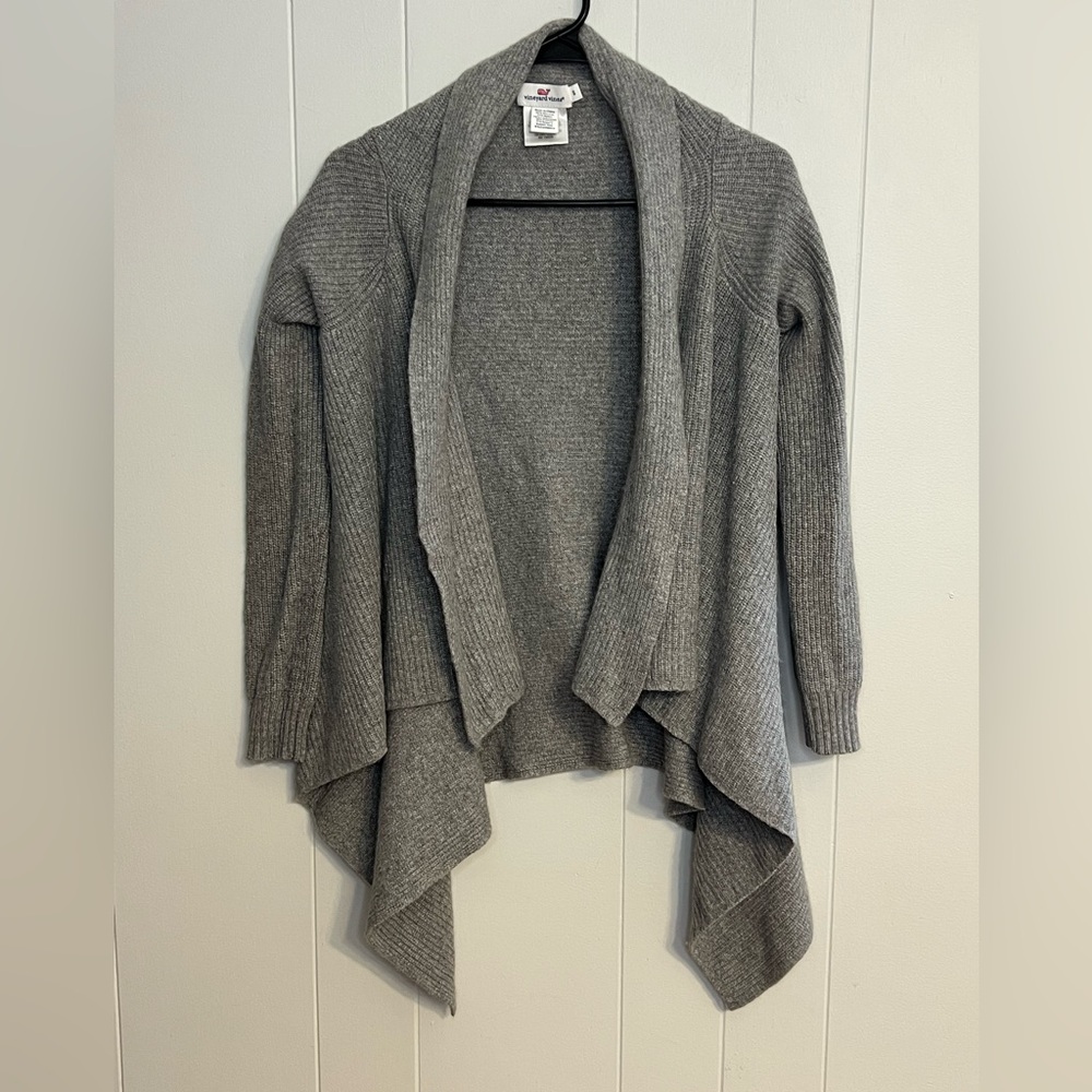 Vineyard‎ Vines women's open-front waterfall cardigan size S